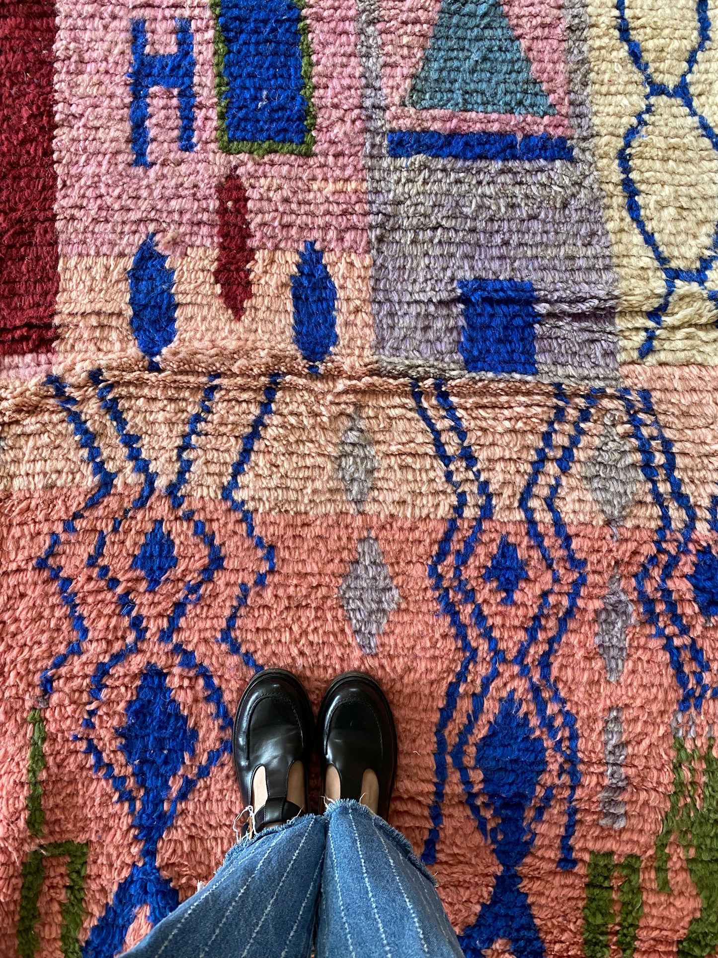 Boujaad Moroccan Colorful Rug (1171) 287x205 - The Castle