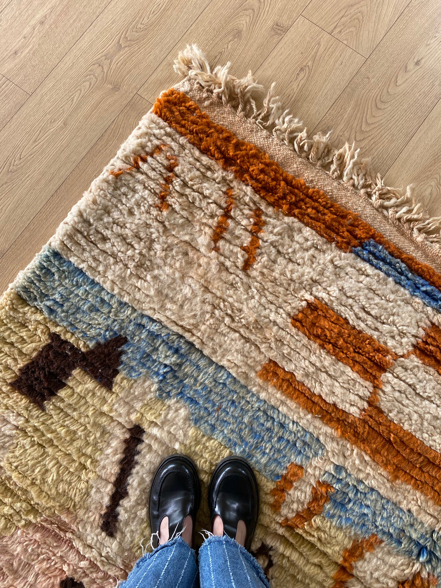 Boujaad Moroccan Colorful Rug (1170) 290x203 - Flow