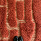 Beni Ouarain Moroccan Colorful Rug (1185) 291x212cm - Red Earth