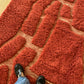 Beni Ouarain Moroccan Colorful Rug (1185) 291x212cm - Red Earth