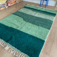 Beni Ouarain Moroccan Colorful Rug (1186) 294x190cm - Algae
