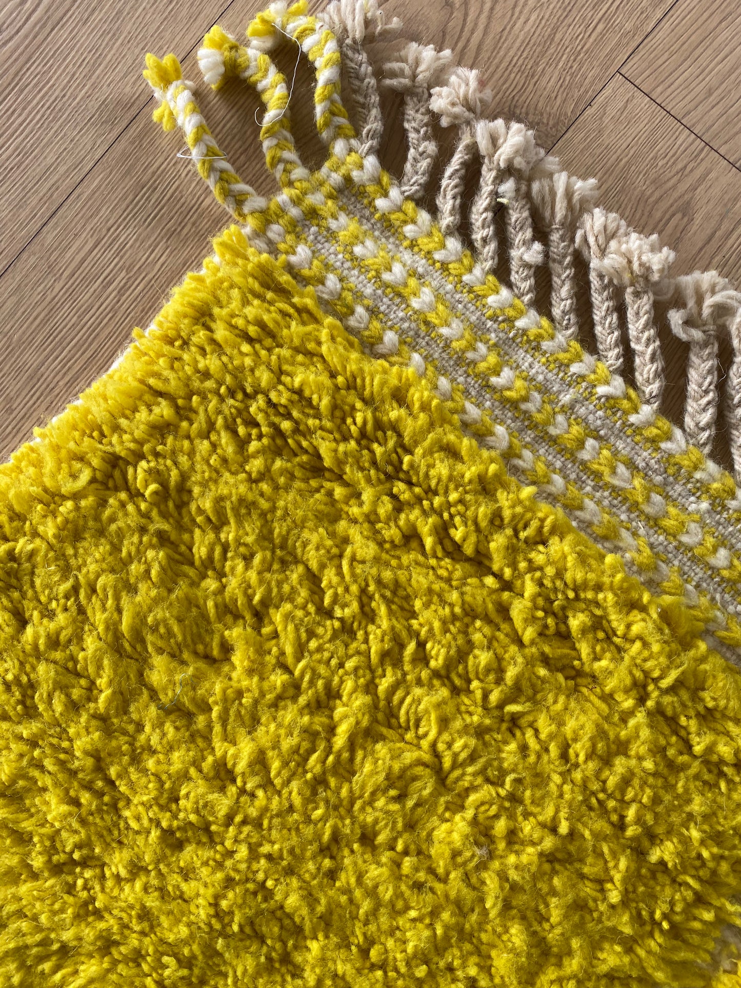 Beni Ouarain Moroccan Colorful Rug (1187) 310x209cm - Canary