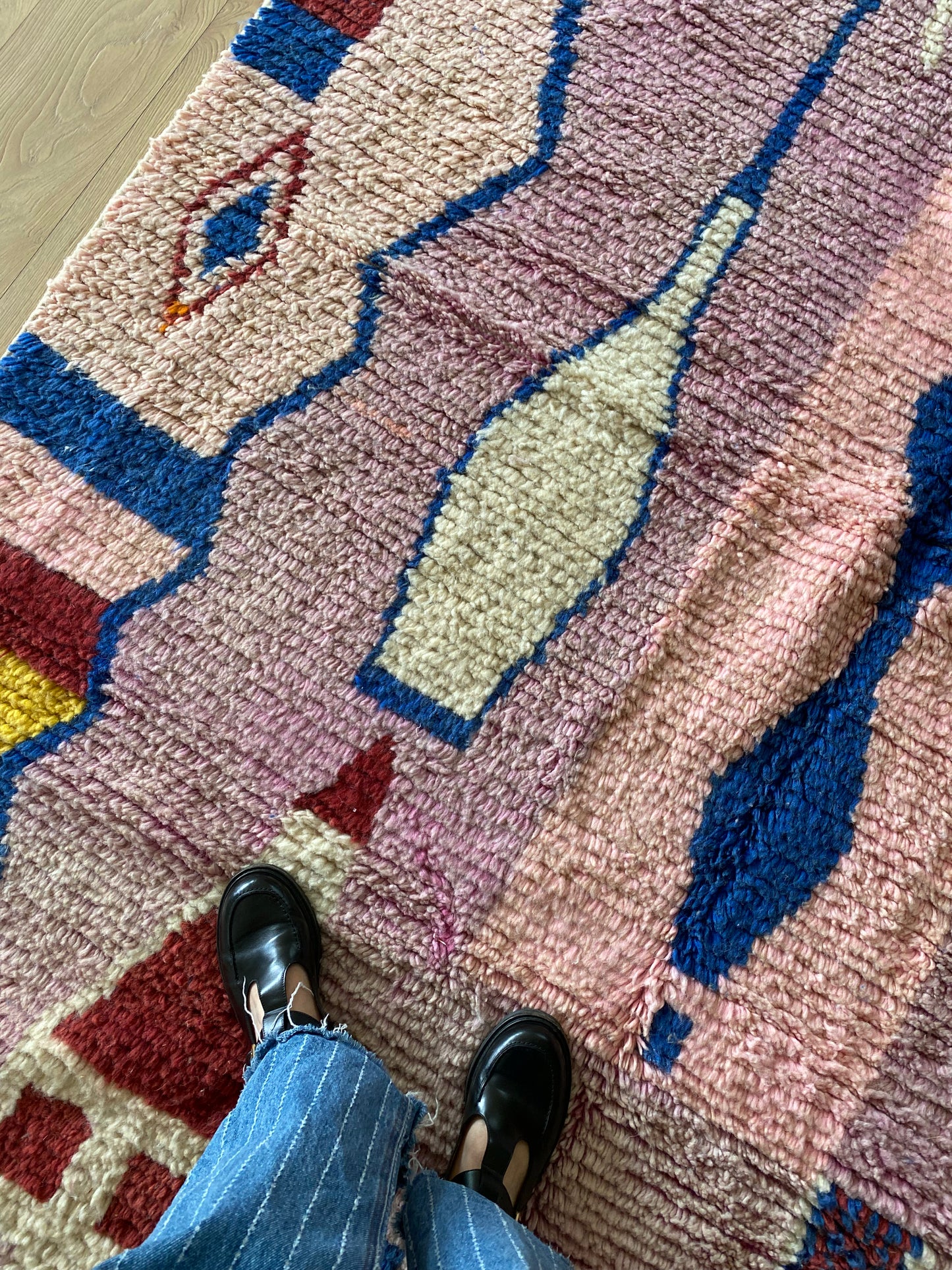 Boujaad Moroccan Colorful Rug (1169) 302x196 - Alba