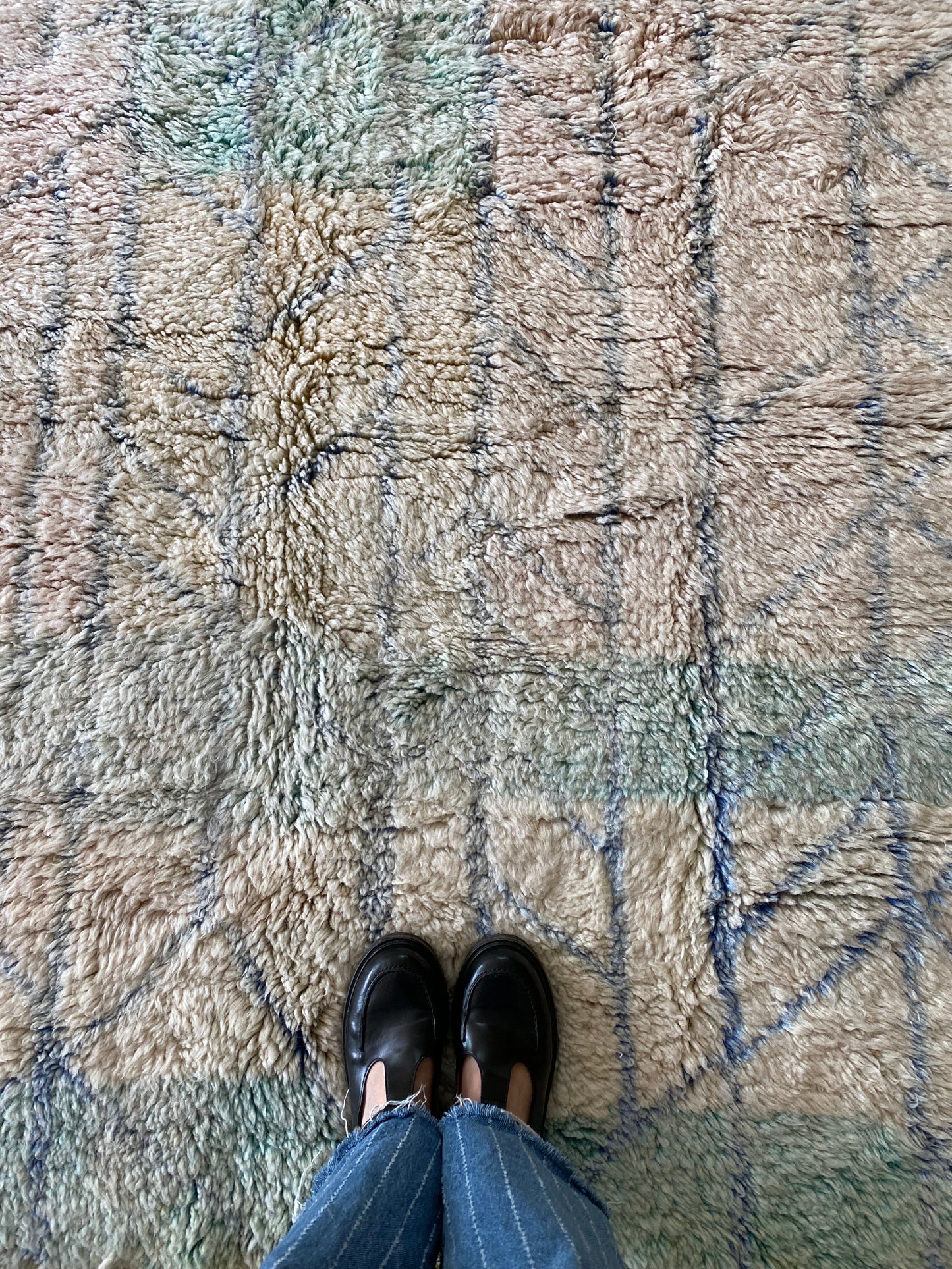 Beni Ouarain Moroccan Colorful Rug (1164) 272x153cm - Lola