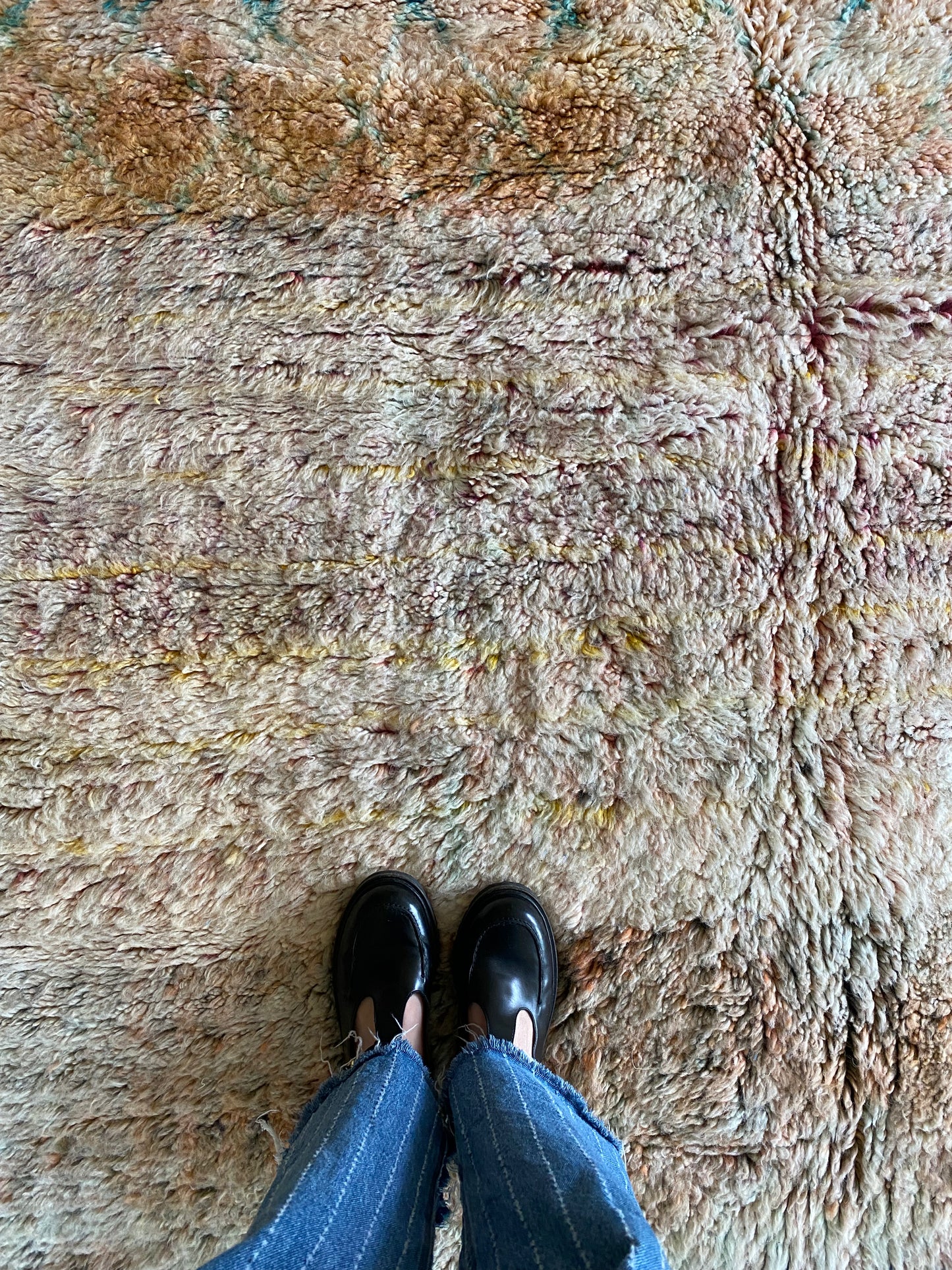 Beni Ouarain Moroccan Colorful Rug (1202) 305x203cm - Emily