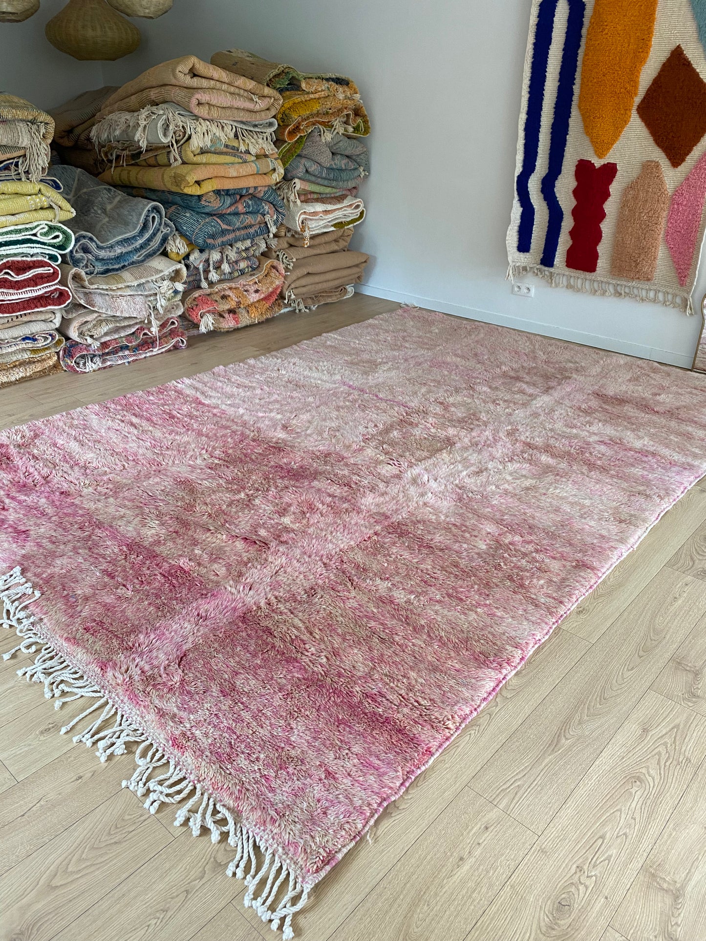 Mrirt Moroccan Rug (1179) 358x250cm - Clouds at Sunset