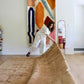 Mrirt Moroccan Rug (1174) 300x210cm - Sand