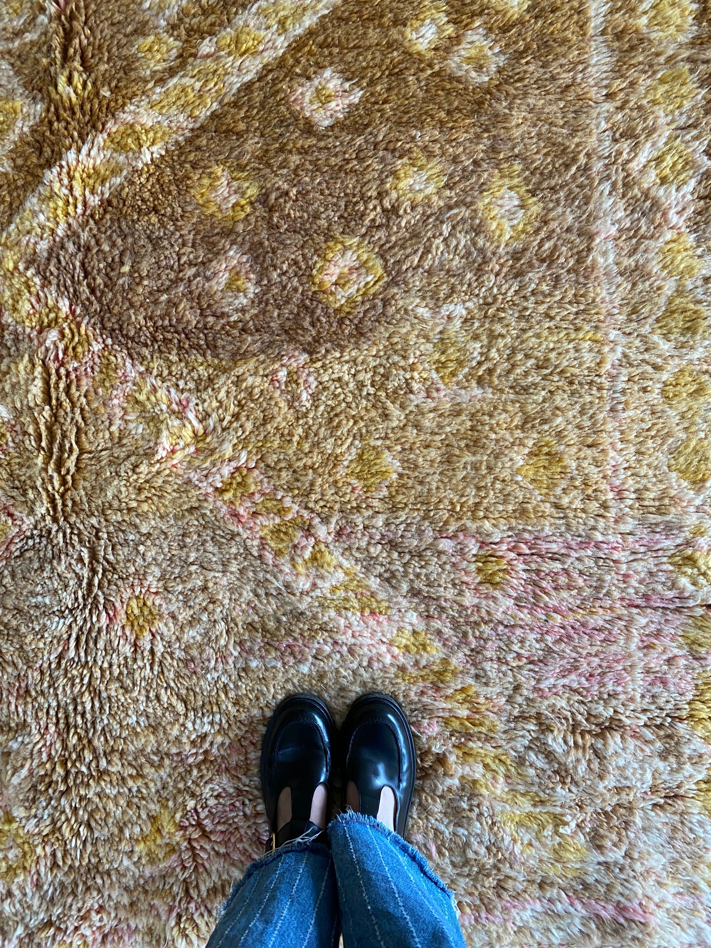 Beni Ouarain Marokkaans kleurrijk tapijt (1198) 292x206cm - Elisa