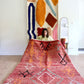Boujaad Moroccan Colorful Rug (1208) 255x170 - Red Earth