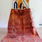 Boujaad Moroccan Colorful Rug (1208) 255x170 - Red Earth