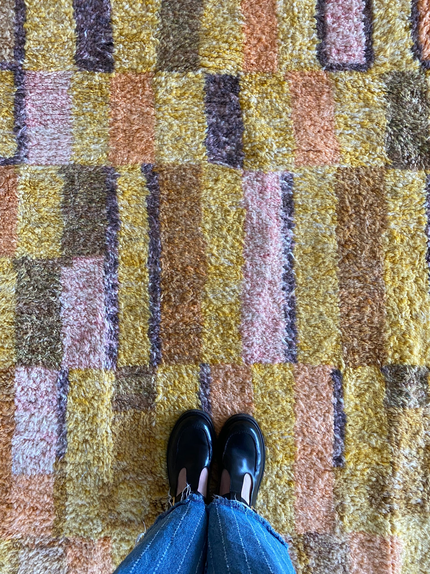 Beni Ouarain Moroccan Colorful Rug (1204) 280x212cm - Irina