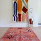 Boujaad Moroccan Colorful Rug (1208) 255x170 - Red Earth