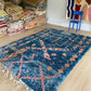 Beni Ouarain Moroccan Colorful Rug (1191) 293x210cm - Night