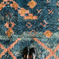Beni Ouarain Moroccan Colorful Rug (1191) 293x210cm - Night