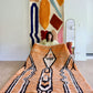 Boujaad Moroccan Colorful Rug (1209) 248x170 - Orange Juice
