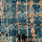 Beni Ouarain Moroccan Colorful Rug (1191) 293x210cm - Night