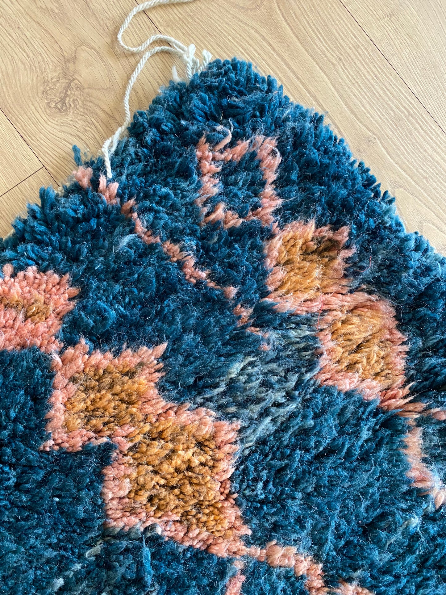 Beni Ouarain Moroccan Colorful Rug (1191) 293x210cm - Night
