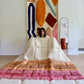 Beni Ouarain Moroccan Colorful Rug (1239) 290x205cm - Evening on the Beach