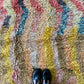 Beni Ouarain Moroccan Colorful Rug (1152) 235x175cm - Surprise