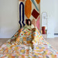 Beni Ouarain Moroccan Colorful Rug (1238) 280x210cm - Afternoon on the Terrasse