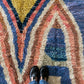 Beni Ouarain Moroccan Colorful Rug (1151) 255x160cm - Lilou