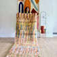 Beni Ouarain Moroccan Colorful Rug (1220) 364x120cm - My Old Heart