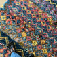 Beni Ouarain Moroccan Colorful Rug (1192) 295x190cm - Blue Flower Fields