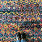 Beni Ouarain Moroccan Colorful Rug (1192) 295x190cm - Blue Flower Fields