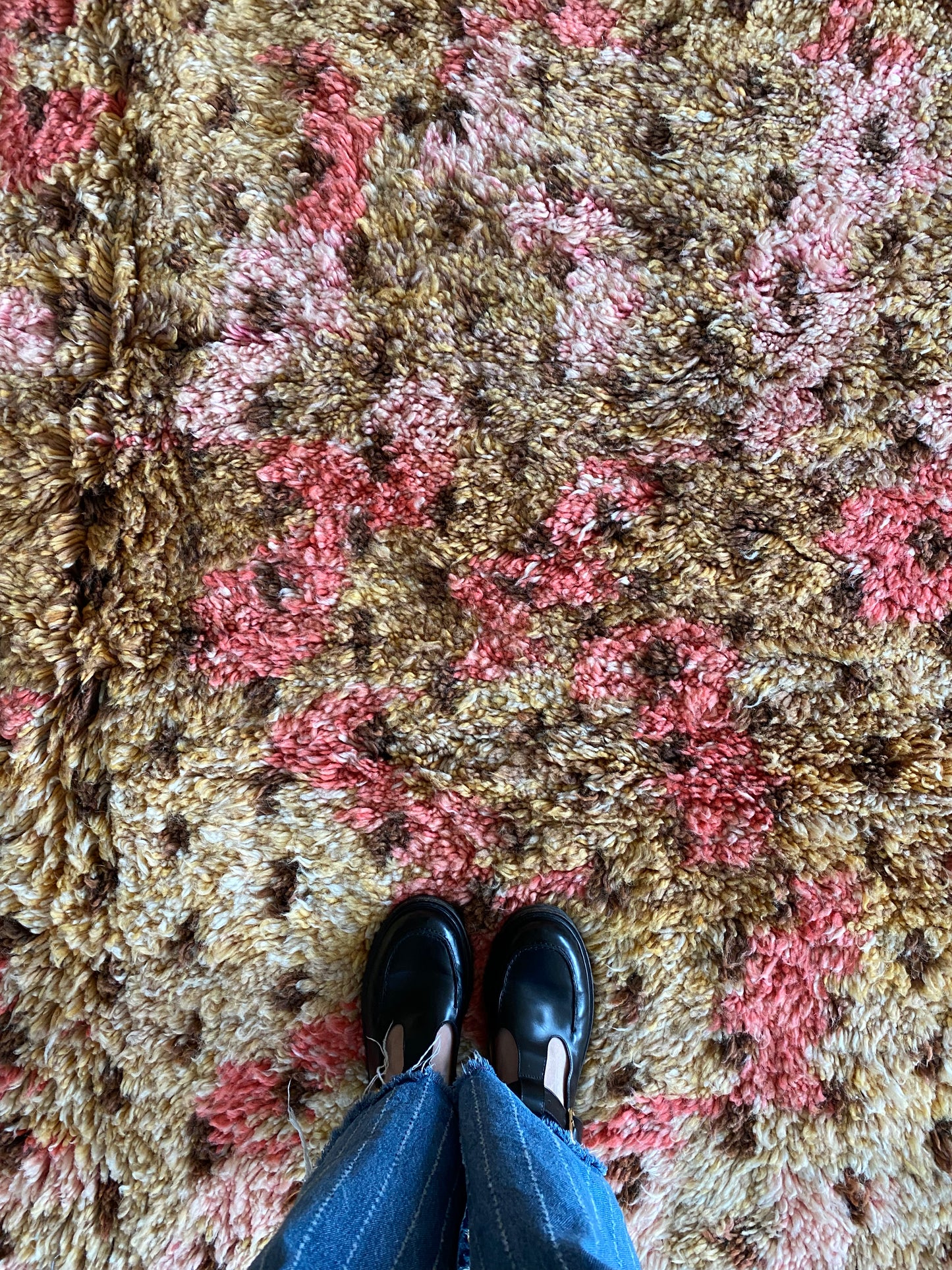 Beni Ouarain Moroccan Colorful Rug (1205) 280x212cm - Leopard