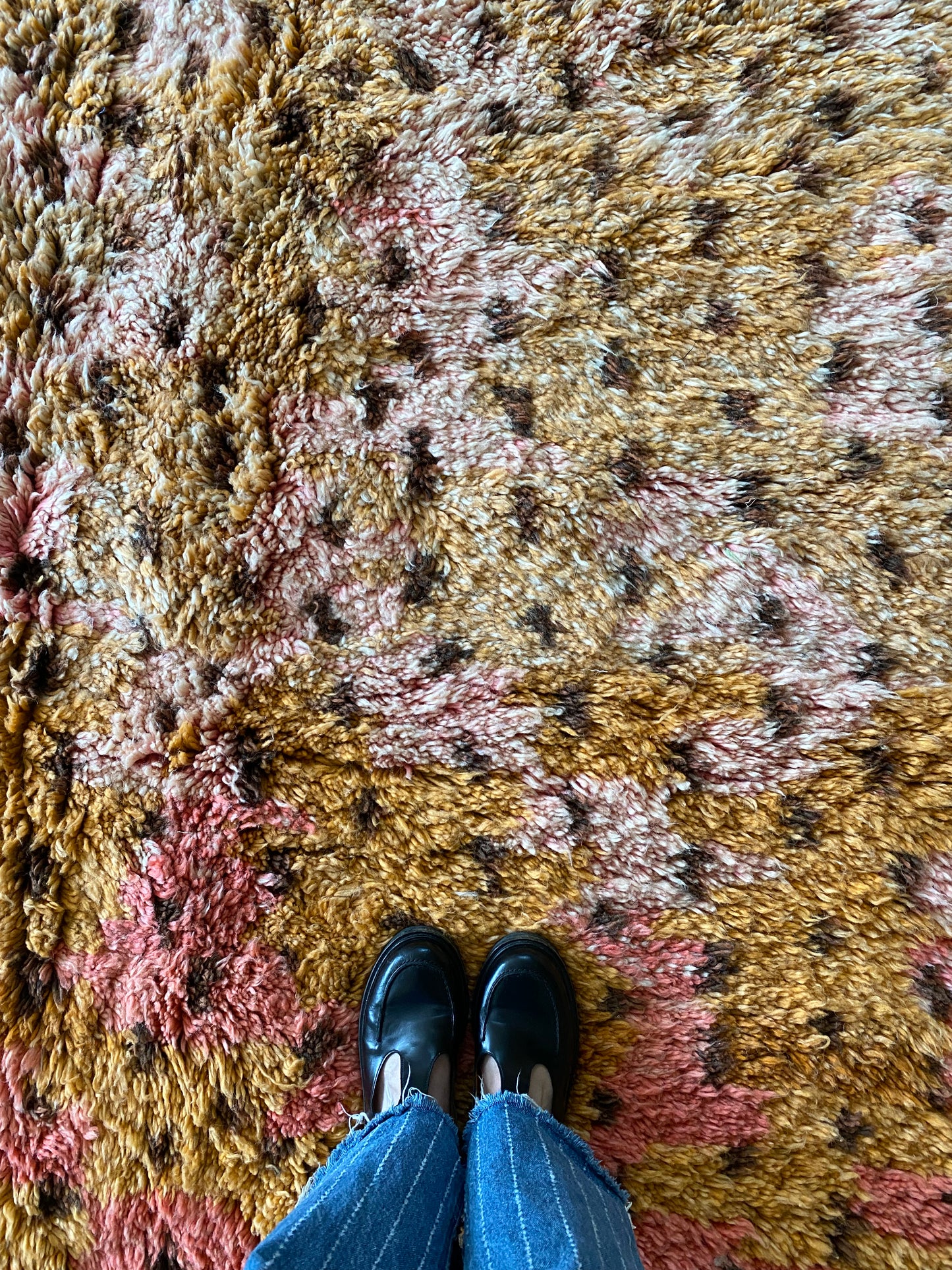 Beni Ouarain Moroccan Colorful Rug (1205) 280x212cm - Leopard