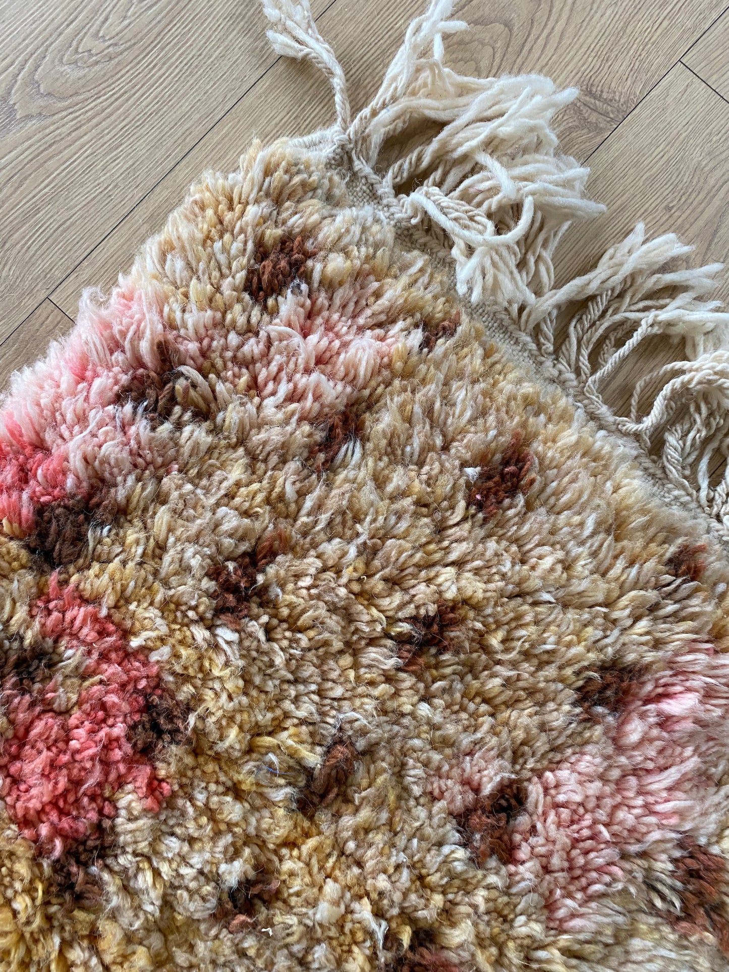 Beni Ouarain Moroccan Colorful Rug (1205) 280x212cm - Leopard