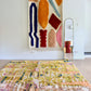 Beni Ouarain Moroccan Colorful Rug (1235) 304x213cm - Chartreuse