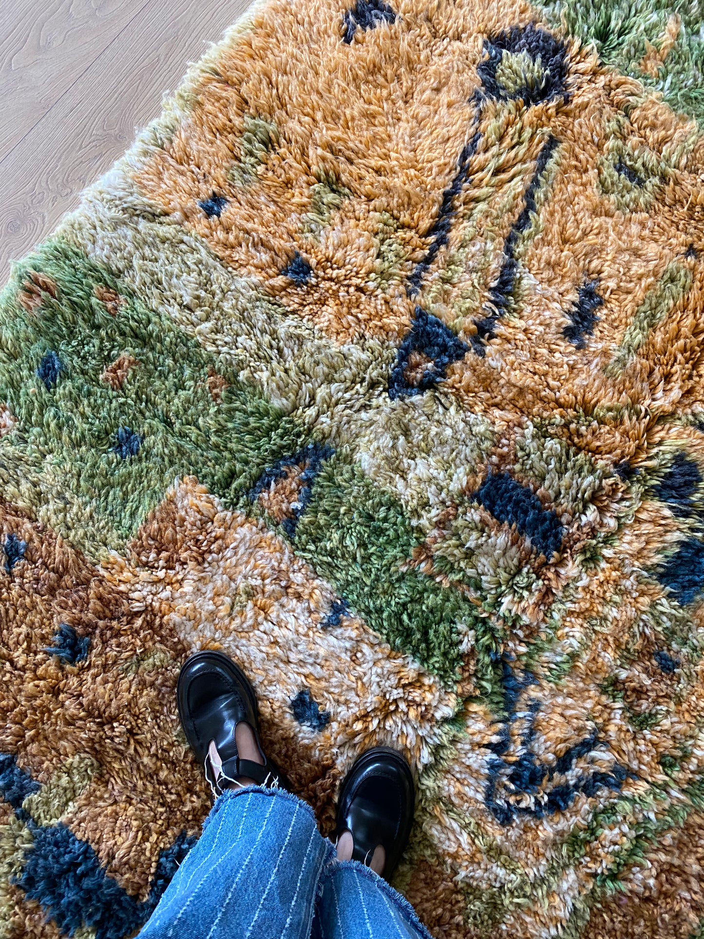 Beni Ouarain Moroccan Colorful Rug (1148) 265x175cm - Kenya