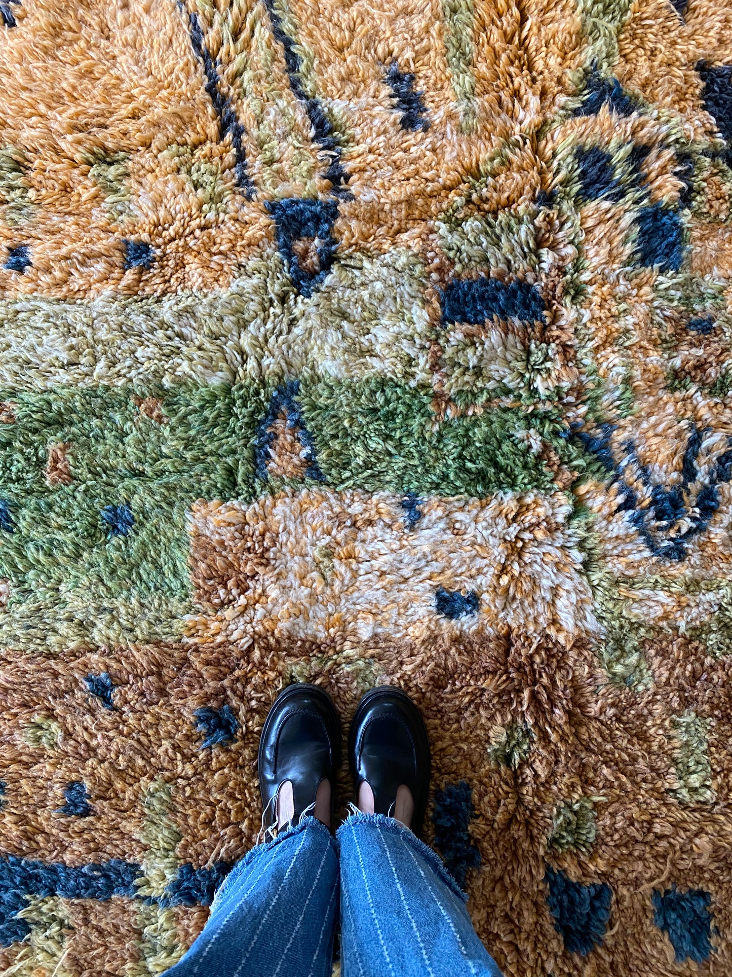 Beni Ouarain Moroccan Colorful Rug (1148) 265x175cm - Kenya