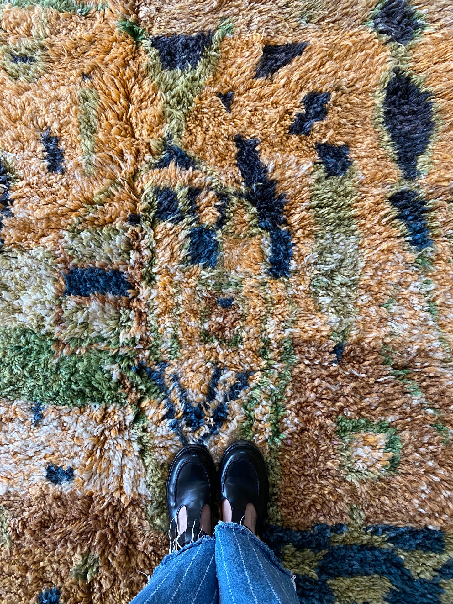 Beni Ouarain Moroccan Colorful Rug (1148) 265x175cm - Kenya