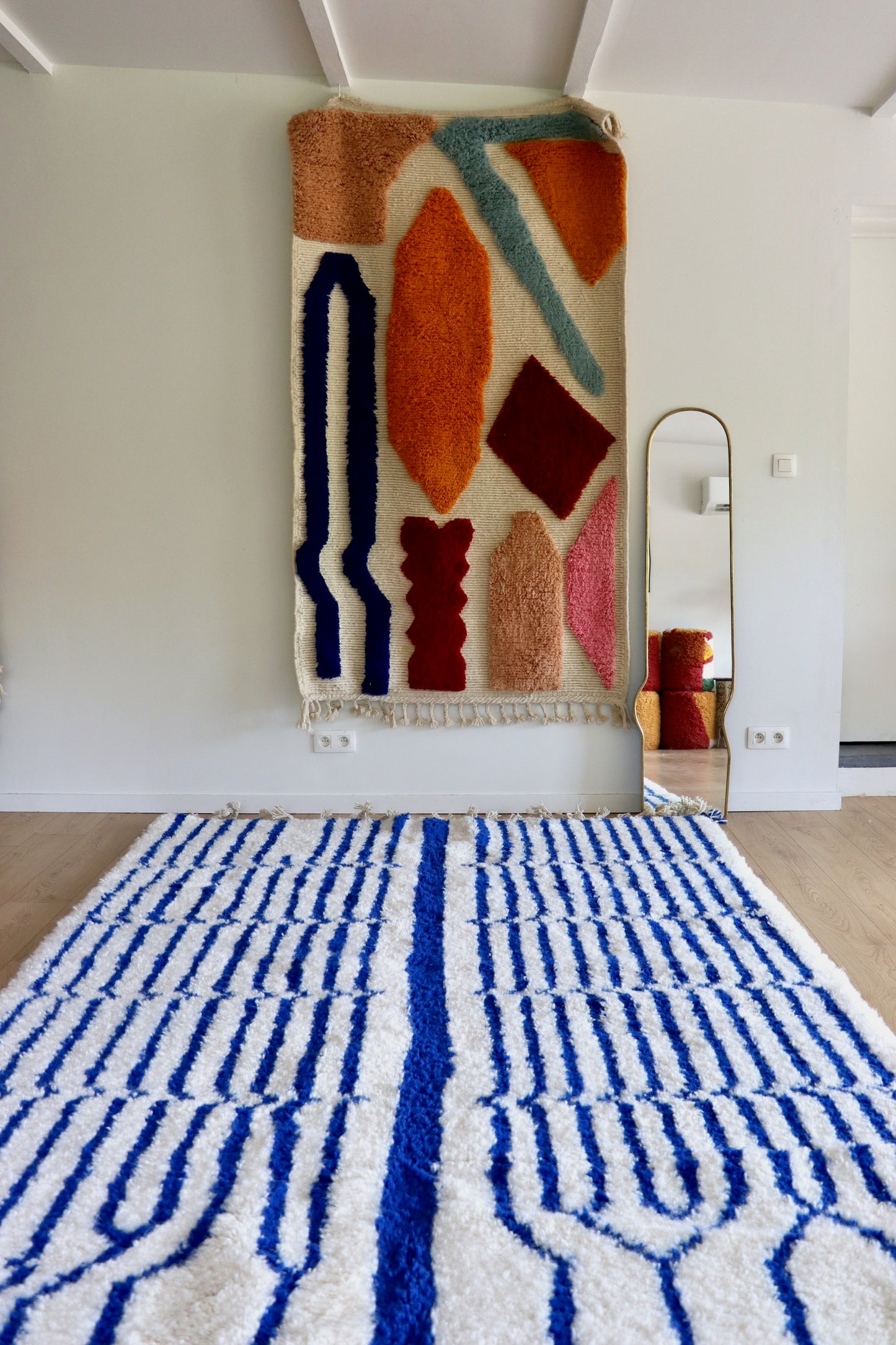 Tree of Colors Design Berber Rug (1222) 305x198cm - River