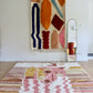 Tree of Colors Design Berber Rug (1226) 295x205cm - Sorbet