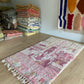 Beni Ouarain Moroccan Colorful Rug (1217) 242x153cm - Sugar