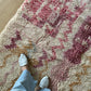 Beni Ouarain Moroccan Colorful Rug (1217) 242x153cm - Sugar