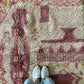 Beni Ouarain Moroccan Colorful Rug (1217) 242x153cm - Sugar