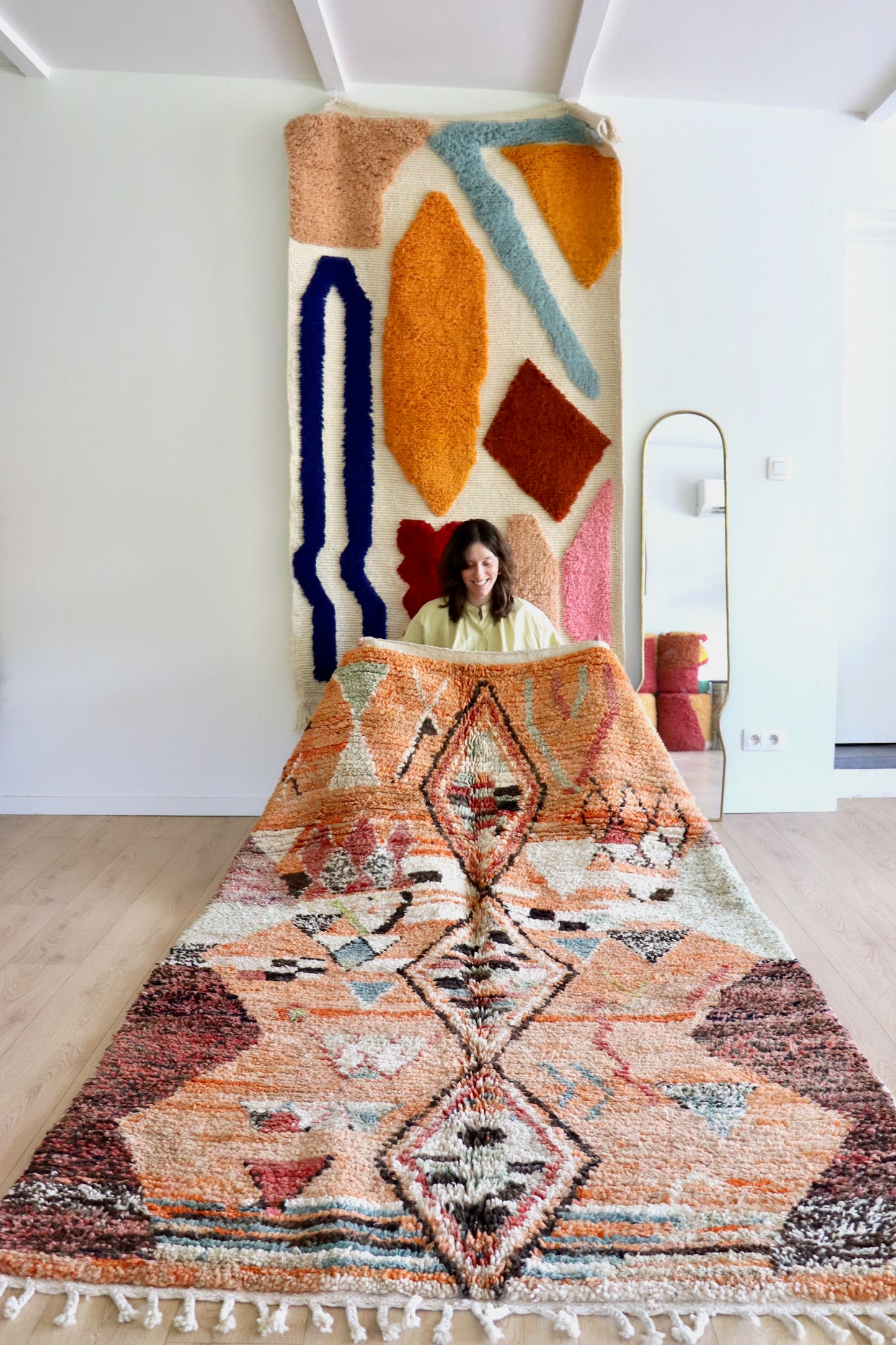 Boujaad Moroccan Colorful Rug (1211) 253x158 - Desert Power