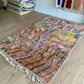 Beni Ouarain Moroccan Colorful Rug (1219) 253x168cm - Fairy Fields