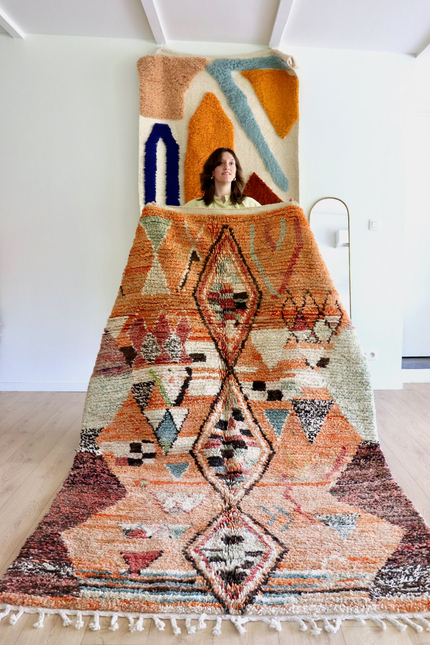 Boujaad Moroccan Colorful Rug (1211) 253x158 - Desert Power
