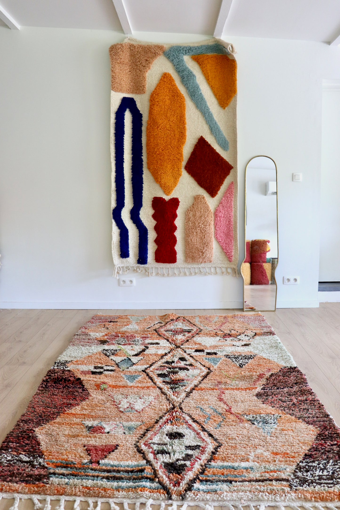 Boujaad Moroccan Colorful Rug (1211) 253x158 - Desert Power