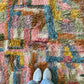 Beni Ouarain Moroccan Colorful Rug (1219) 253x168cm - Fairy Fields