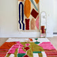 Tree of Colors Design Berbertapijt (1223) 287x210cm - Olive