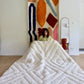 Beni Ouarain Moroccan Rug (1225) 302x199cm - Milk