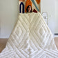 Beni Ouarain Moroccan Rug (1225) 302x199cm - Milk