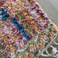 Tapis Beni Ouarain coloré (1290) 292x203cm - Flower Fields Orange