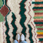 Tree of Colors Design Berber Rug (1229) 287x200cm - Emerald